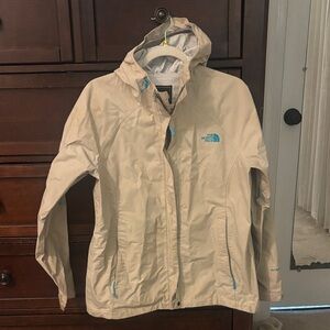 The North Face Women's Cream Rain Jacket